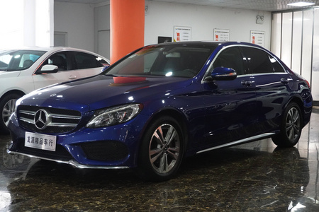邢台二手奔驰C级 2017款 改款 C 200 L 运动轿车